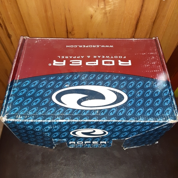 Ladies Ropers Performance Sport Slip On Black Tumbled Leather SZ 5.5 BNWT - Picture 10 of 10